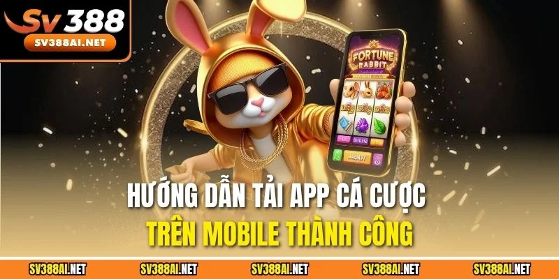 Hướng dẫn tải app cá cược trên mobile thành công